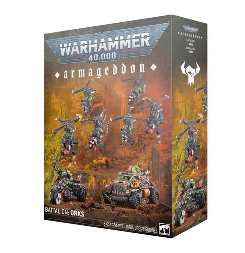 Armageddon battalion orks - battalion:,
